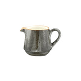 Bonna China Gris dia.2.25" h:3" 6 oz. Round Grey Porcelain Creamer